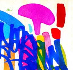 Untitled 12 NY. From The Series Of Public On Paper. Color Photograph