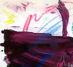 Untitled 22 NY. From The Series Of Public On Paper. Color Photograph