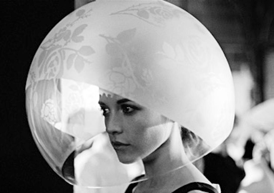 Untitled 25, Hussein Chalayan) 2006. Fashion Black & White Archival Print - Photograph by Arslan Sükan