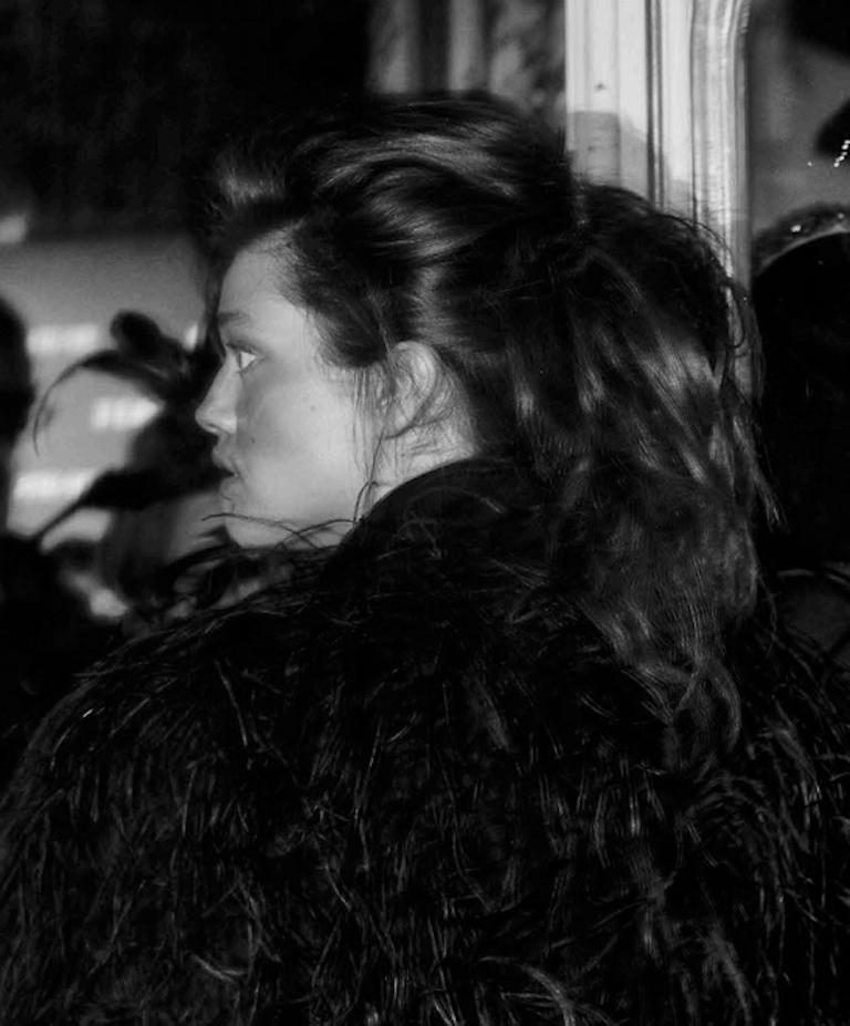 Sans titre 5 Paris De la série La Notte, photographie en noir et blanc - Contemporain Photograph par Arslan Sükan