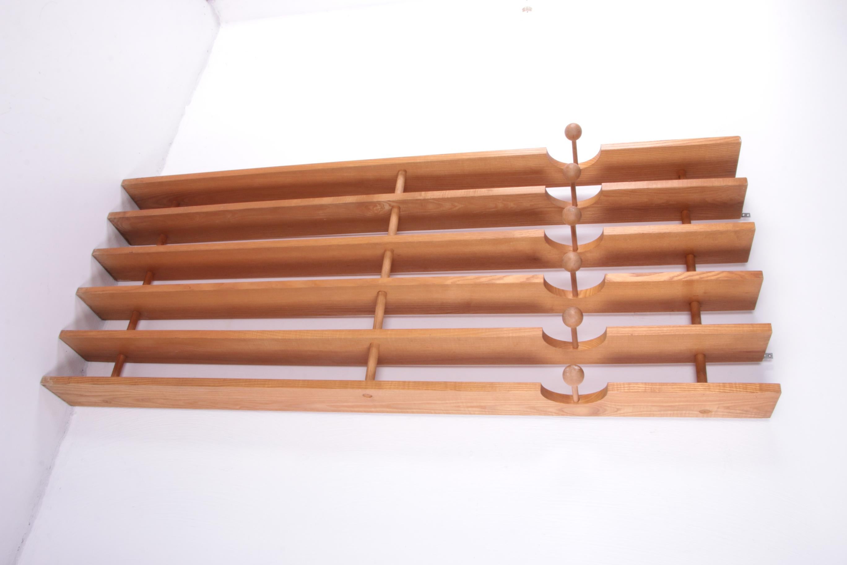 Late 20th Century Arspect-Spectrum Coat Rack Rare Edition 1974, Esh Wood Netherlands For Sale