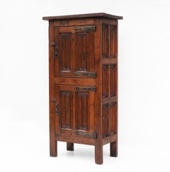 Antique Art and Crafts Oak Cabinet c1900