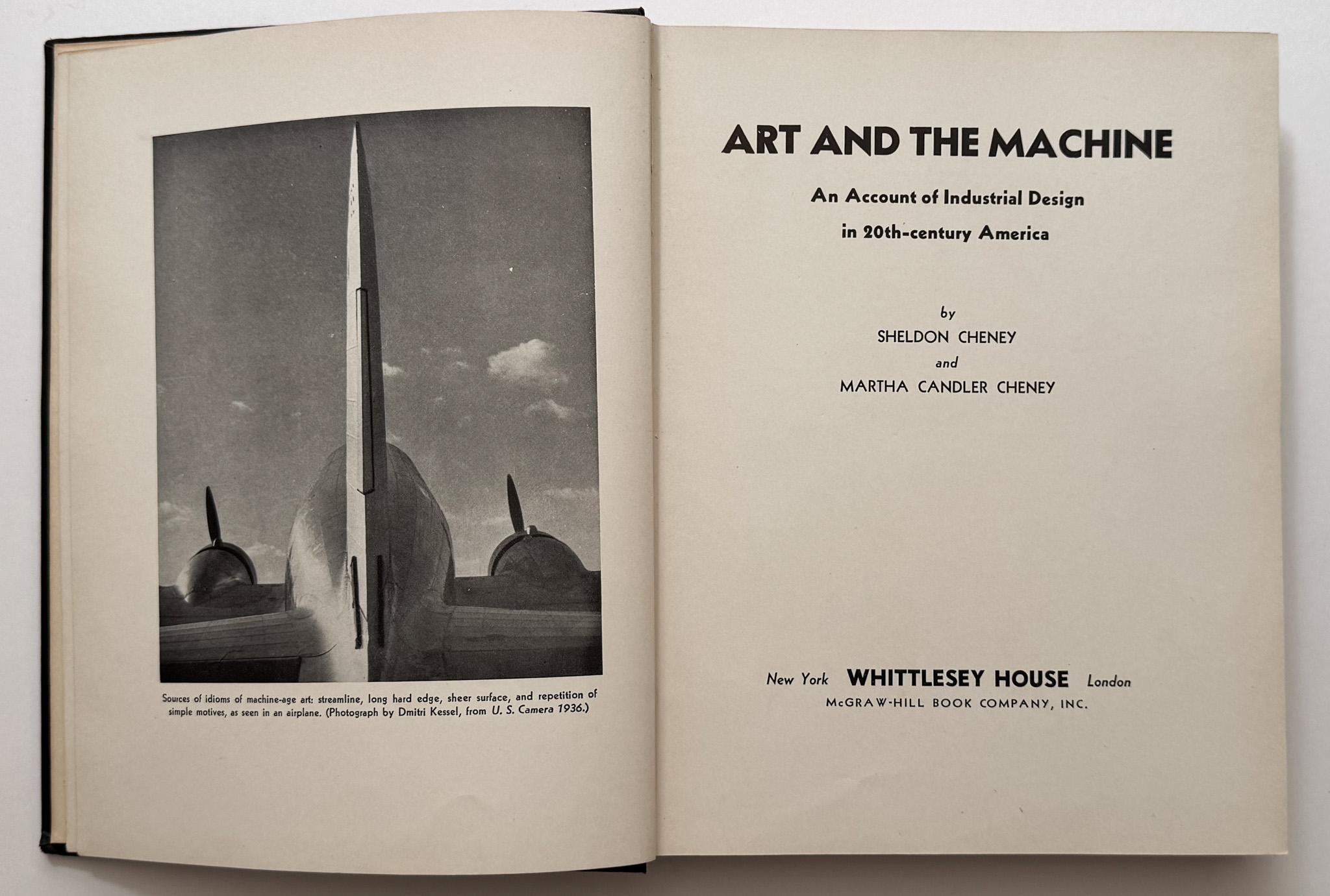 Machine Age Arte e Machin Libro di Sheldon e Martha Cheney in vendita