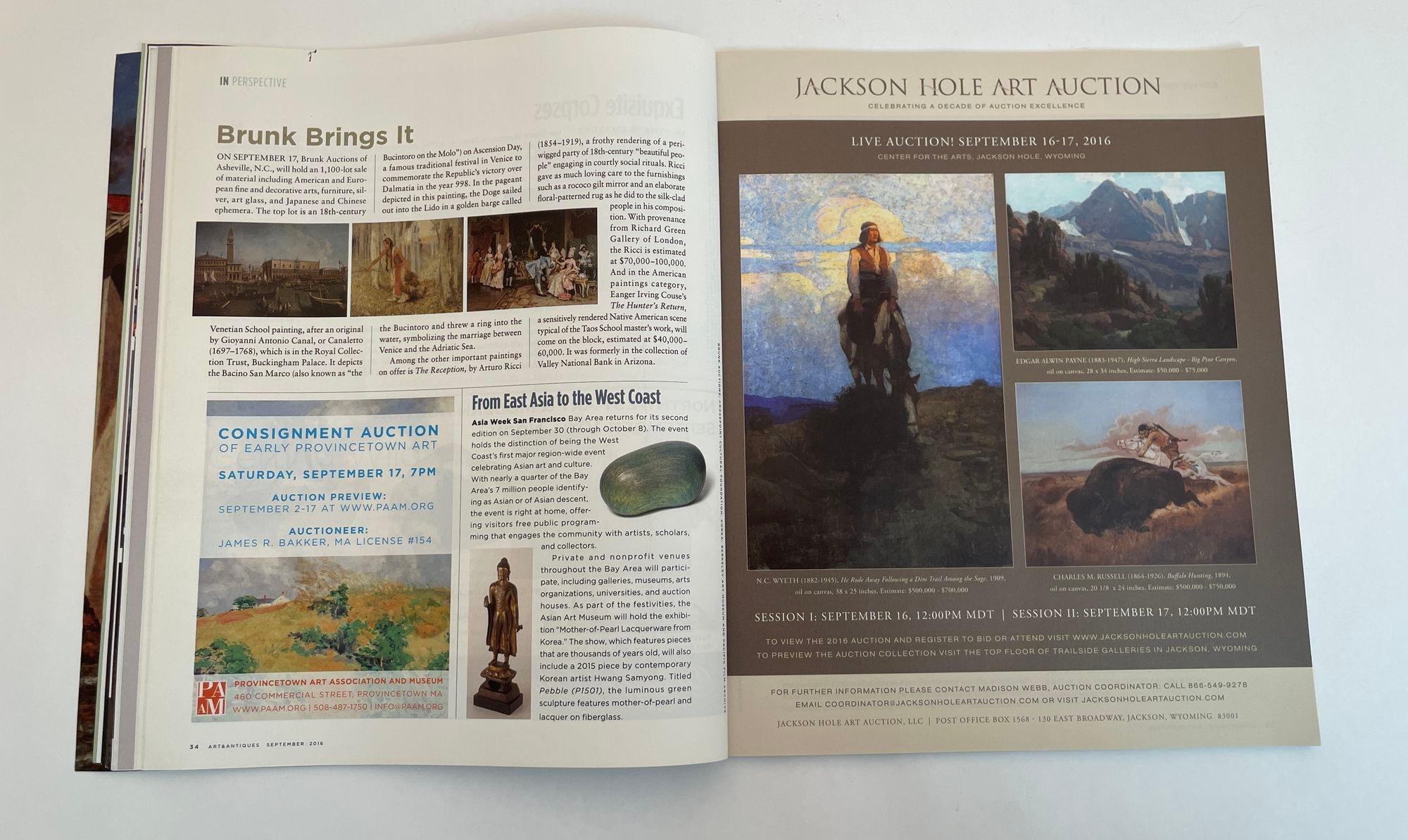 Art & Antiques Magazine for Collectors of Fine and Decorative Arts Paperback For Sale 1