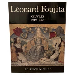 Vintage Art Book Leonard Foujita Oeuvres 1949 - 1968