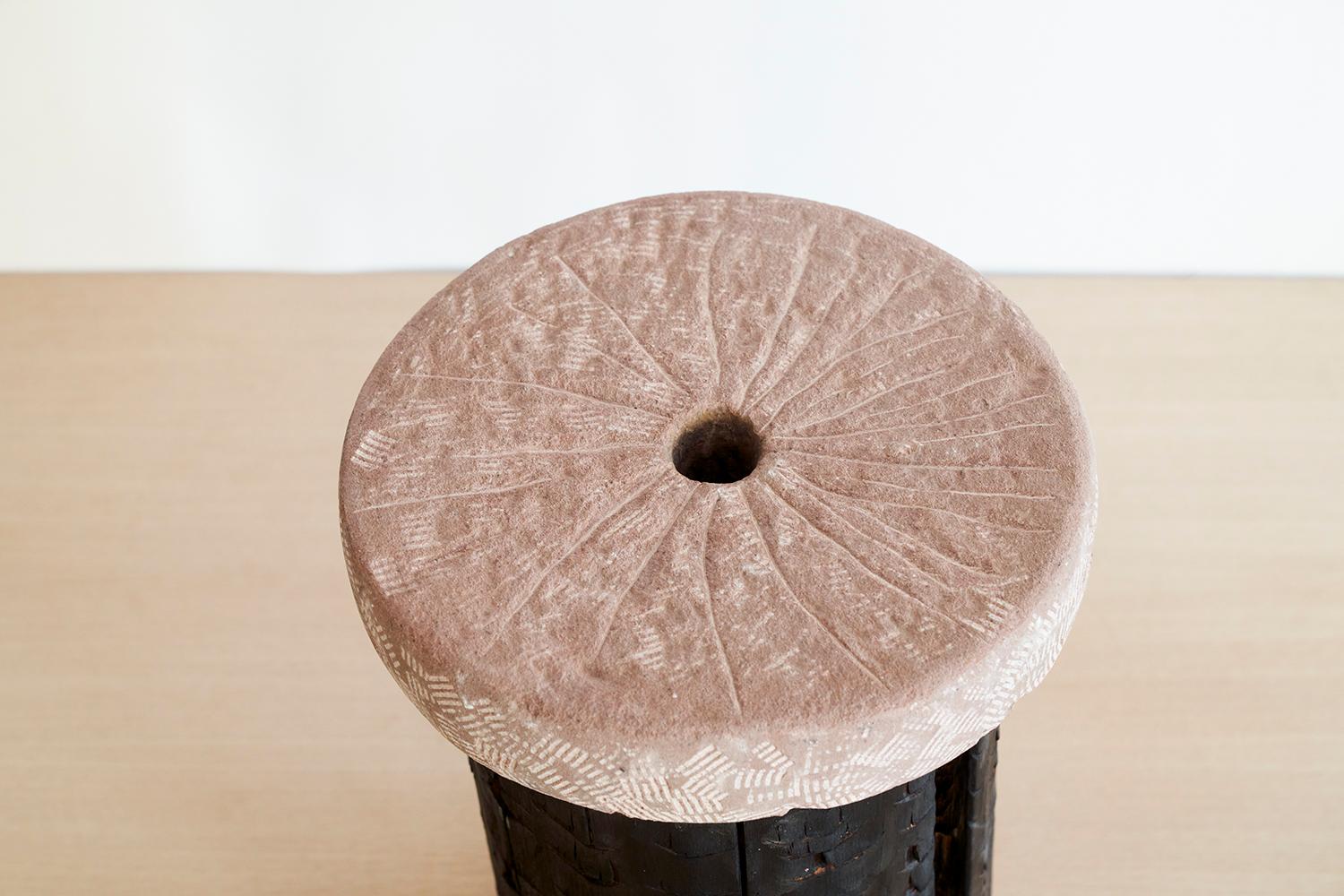 Moderne Table d'appoint Art Brut de Jean-Baptiste Van Den Heede en vente