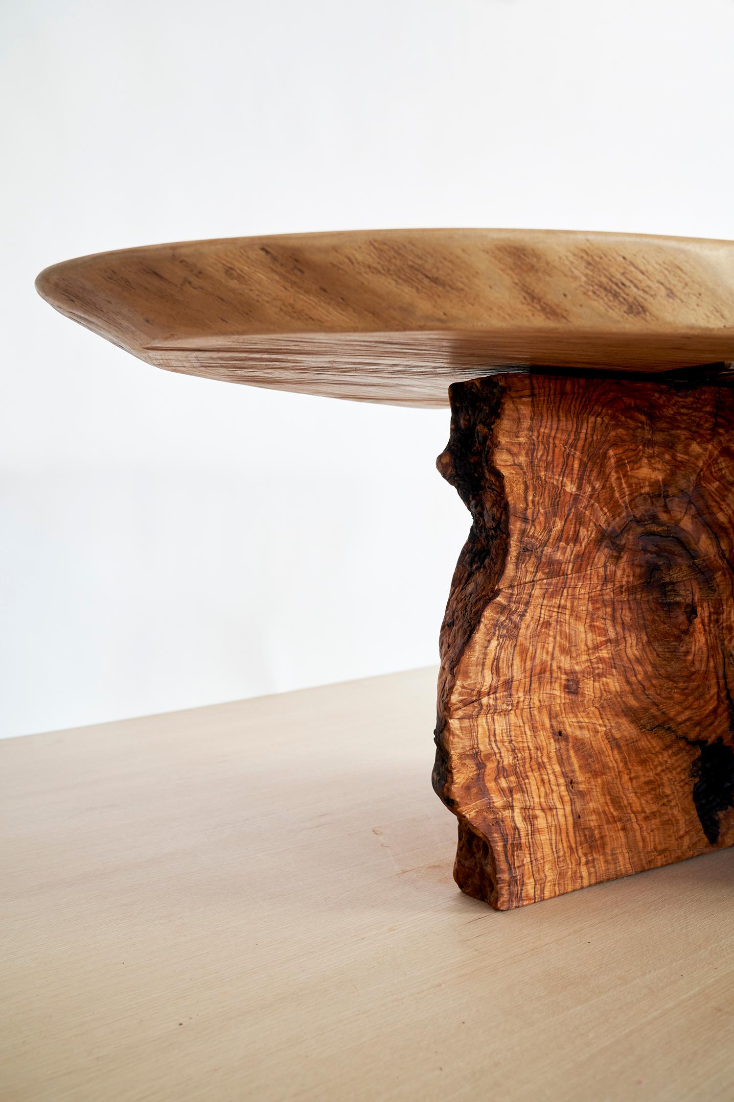 Modern Art Brut Side Table by Jean-Baptiste Van Den Heede For Sale