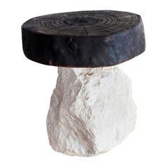 Art Brut-Hocker von Jean-Baptiste Van Den Heede