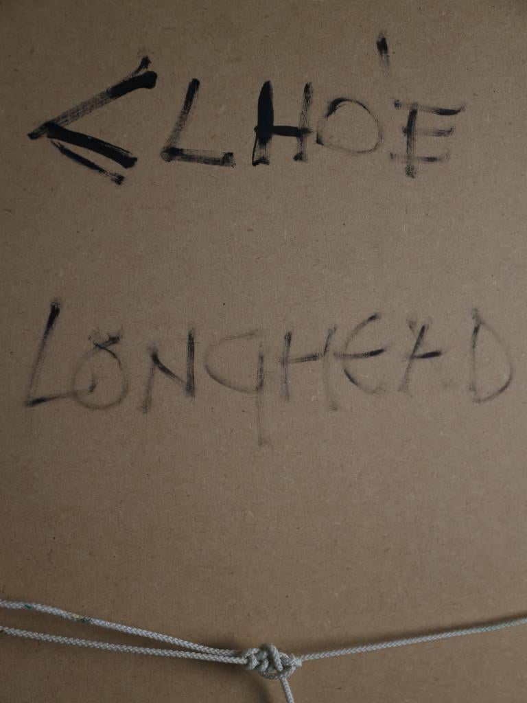 Art  Chloe — Masterful Modernist Portrait by Harry Charles Tim (Framed & Signed For Sale 12