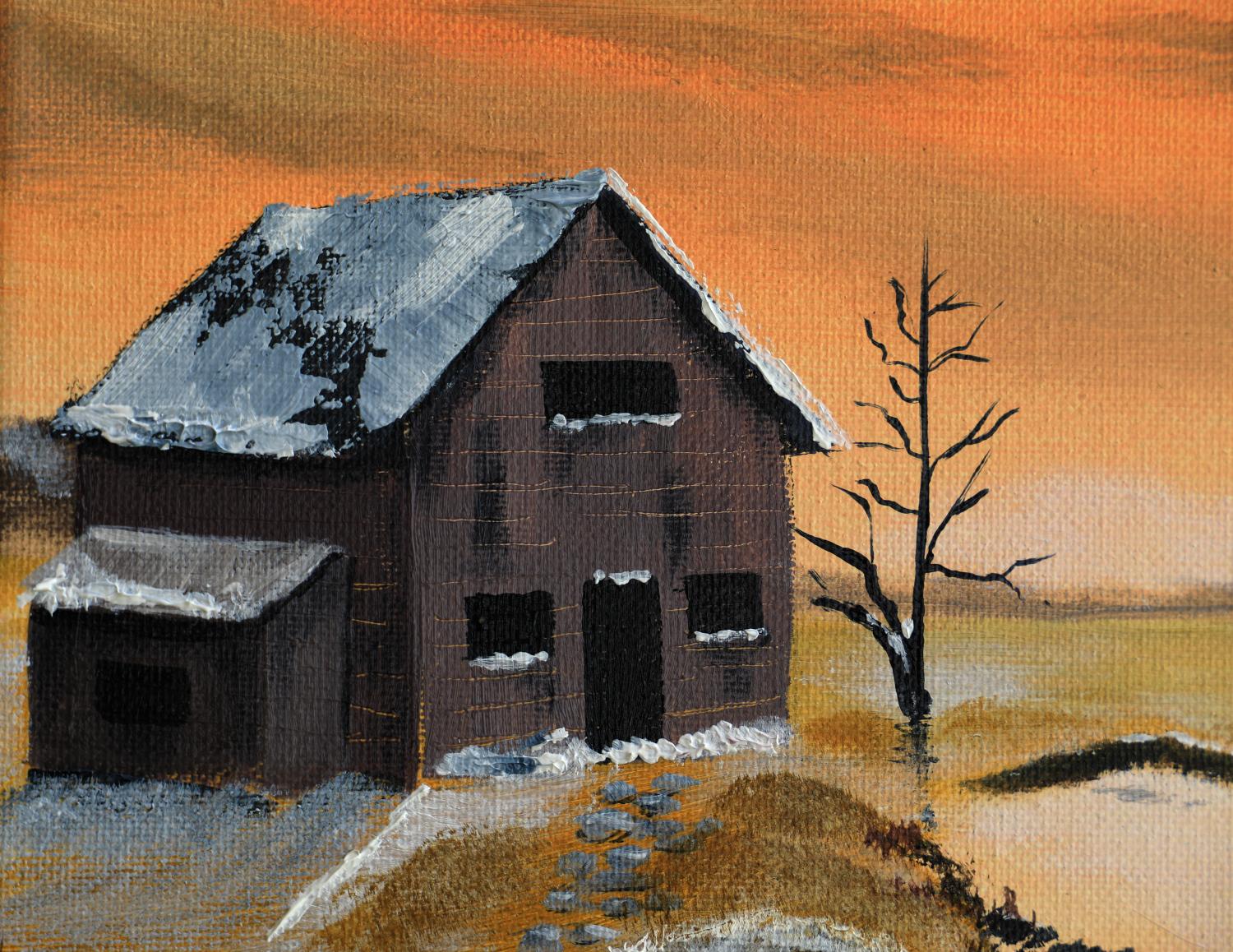 All's Quiet, Original Painting For Sale 1