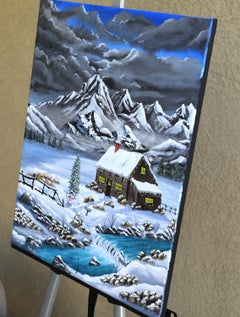 Alpine Christmas, Original Painting