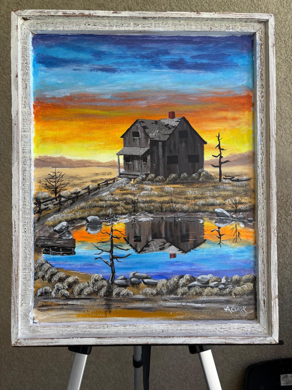 Junto a las aguas tranquilas, Pintura original - Painting Contemporáneo de Art Clark