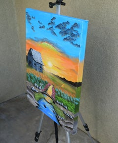 Colore e silenzio, Pittura originale