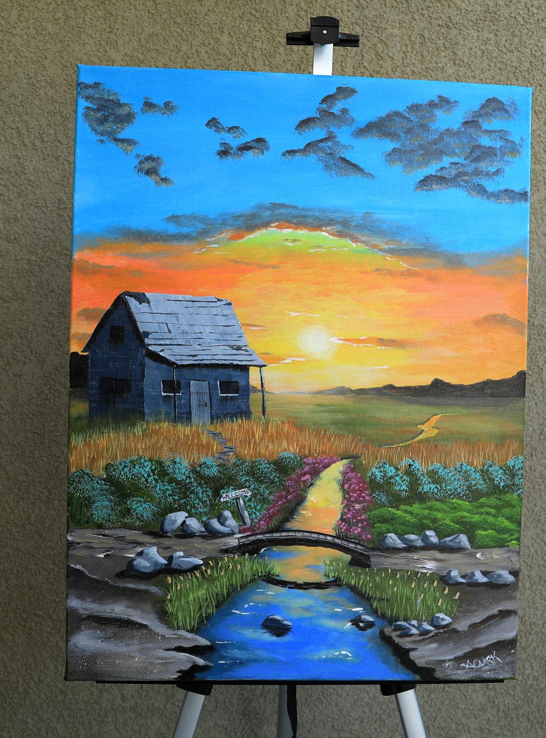 Color and Silence, Originalgemälde (Zeitgenössisch), Painting, von Art Clark