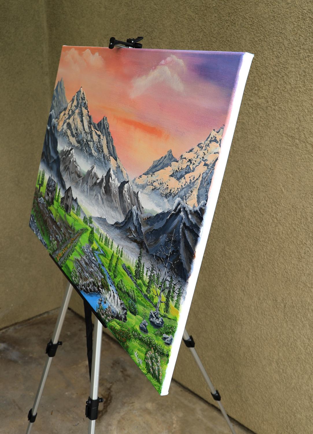 Nordwest of Heaven, Originalgemälde (Realismus), Art, von Art Clark