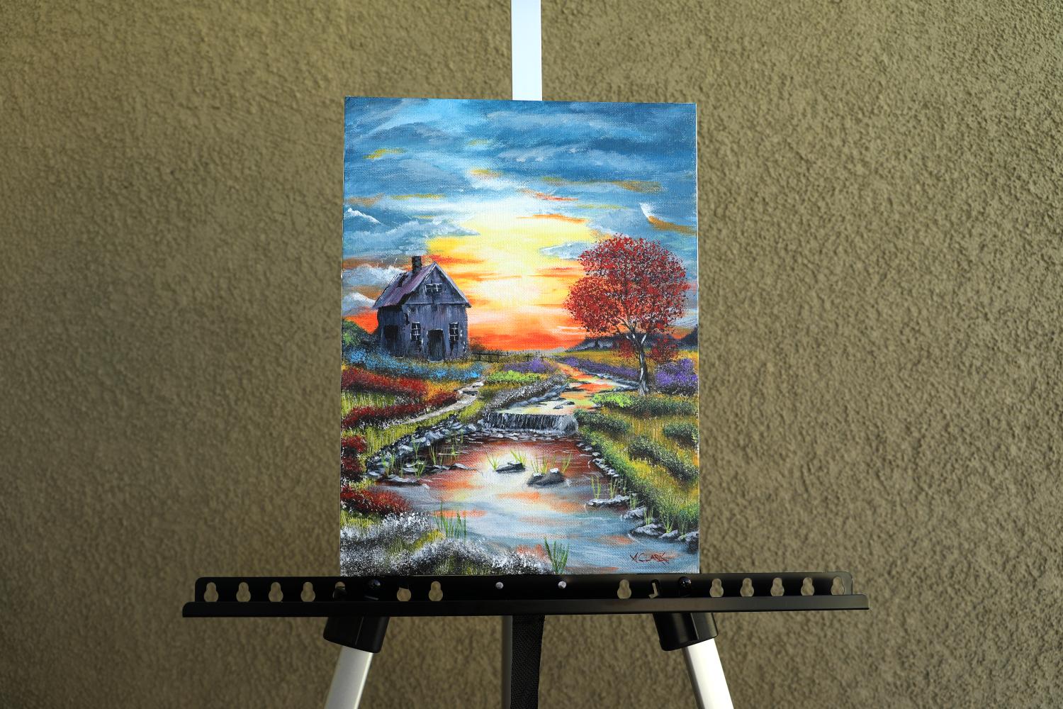 Paradise Forgotten, Originalgemälde (Impressionismus), Painting, von Art Clark