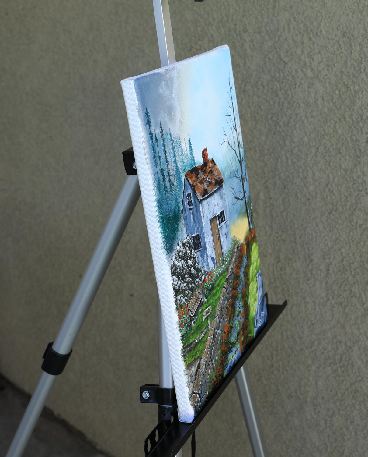 Pathway to the Past, Originalgemälde – Painting von Art Clark