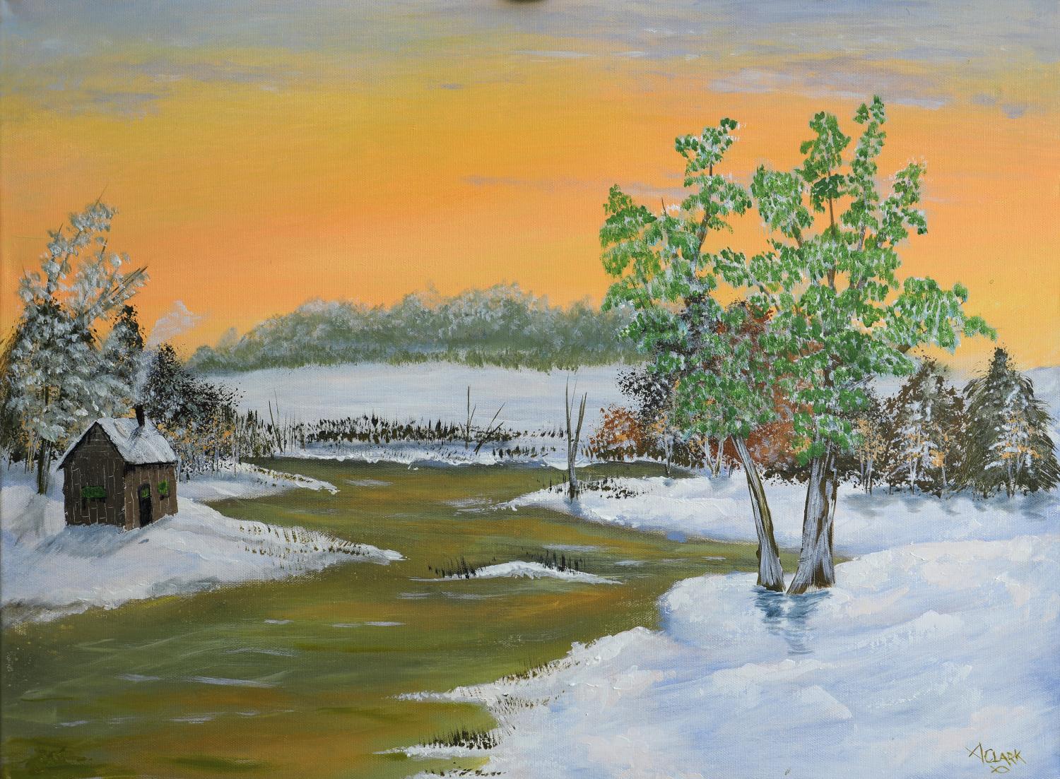 Silent Serenity, Original Painting