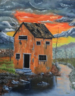 De pie y orgulloso, pintura original