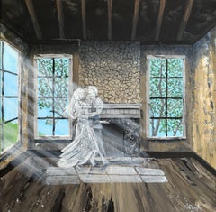 La danse va de pair, peinture originale