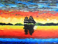 The Last Grand Sail, Original Painting