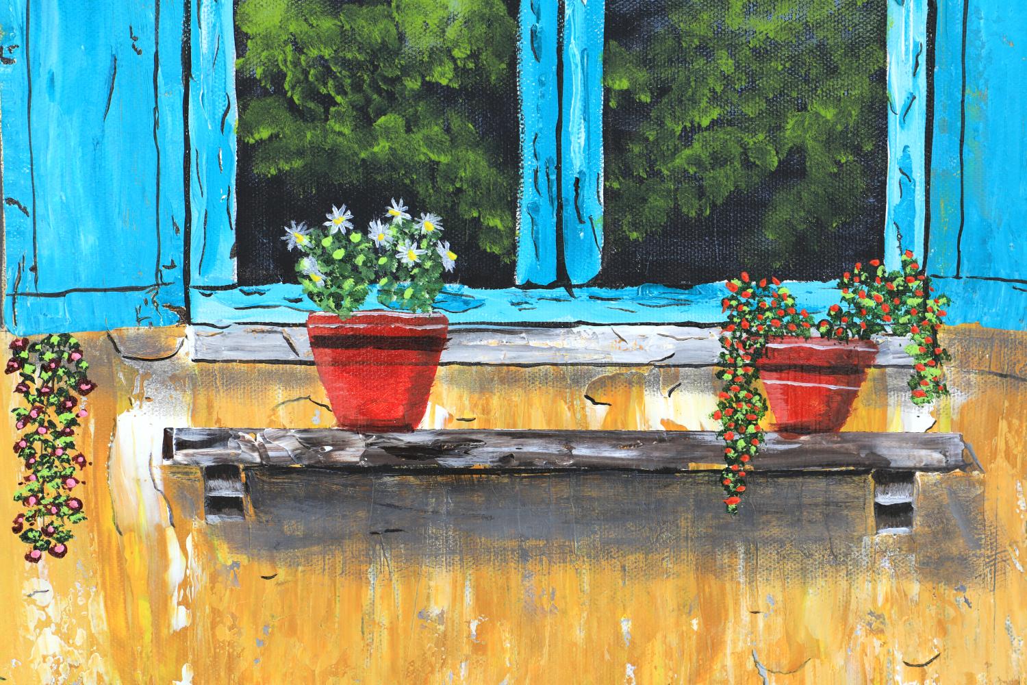 Under the Tuscan Sun, Original Painting For Sale 1