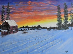 Winter Harvest, Original Painting