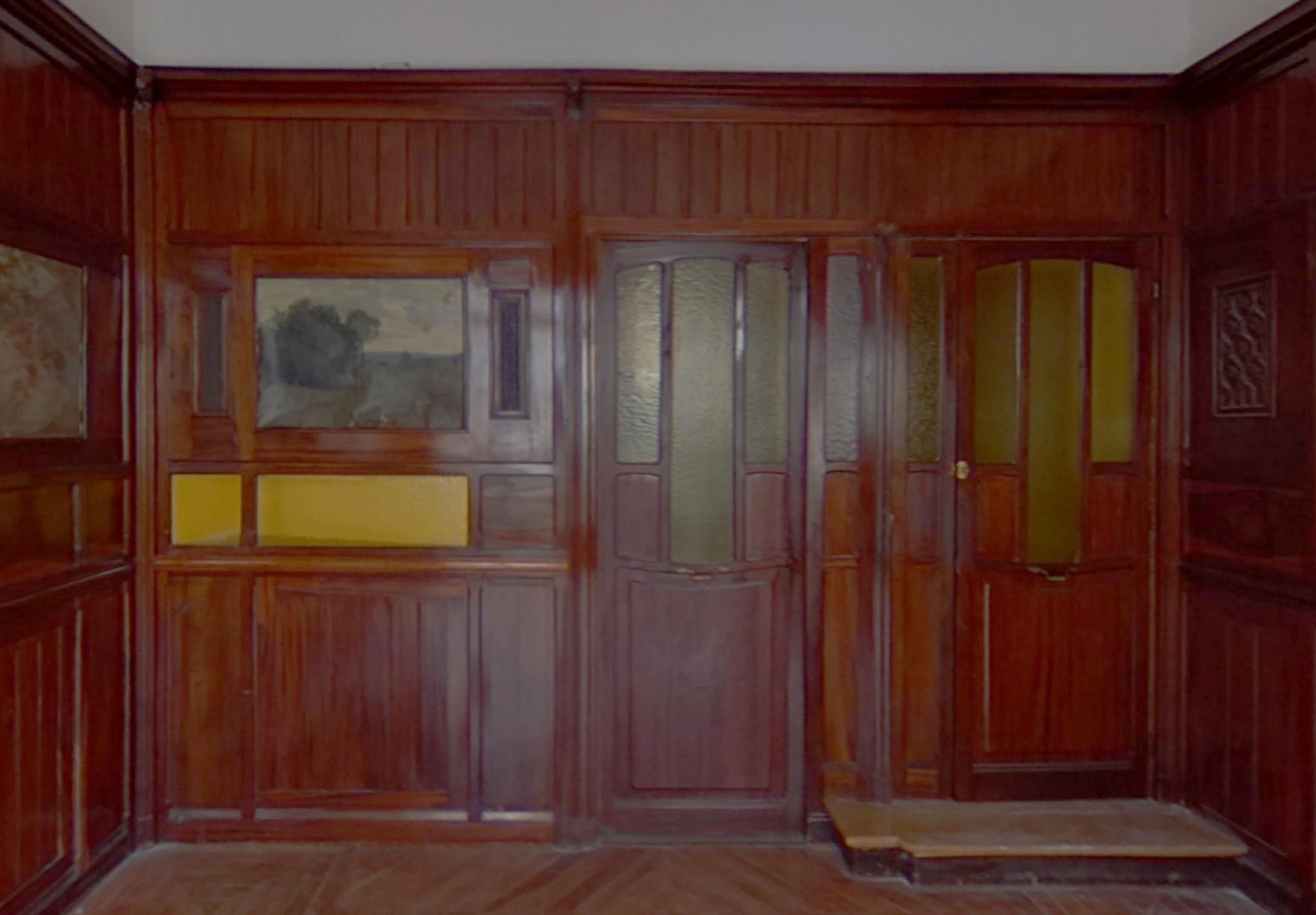 Art & Craft Paneling Room from the Private Mansion of the Architect Henry Guedy For Sale 3
