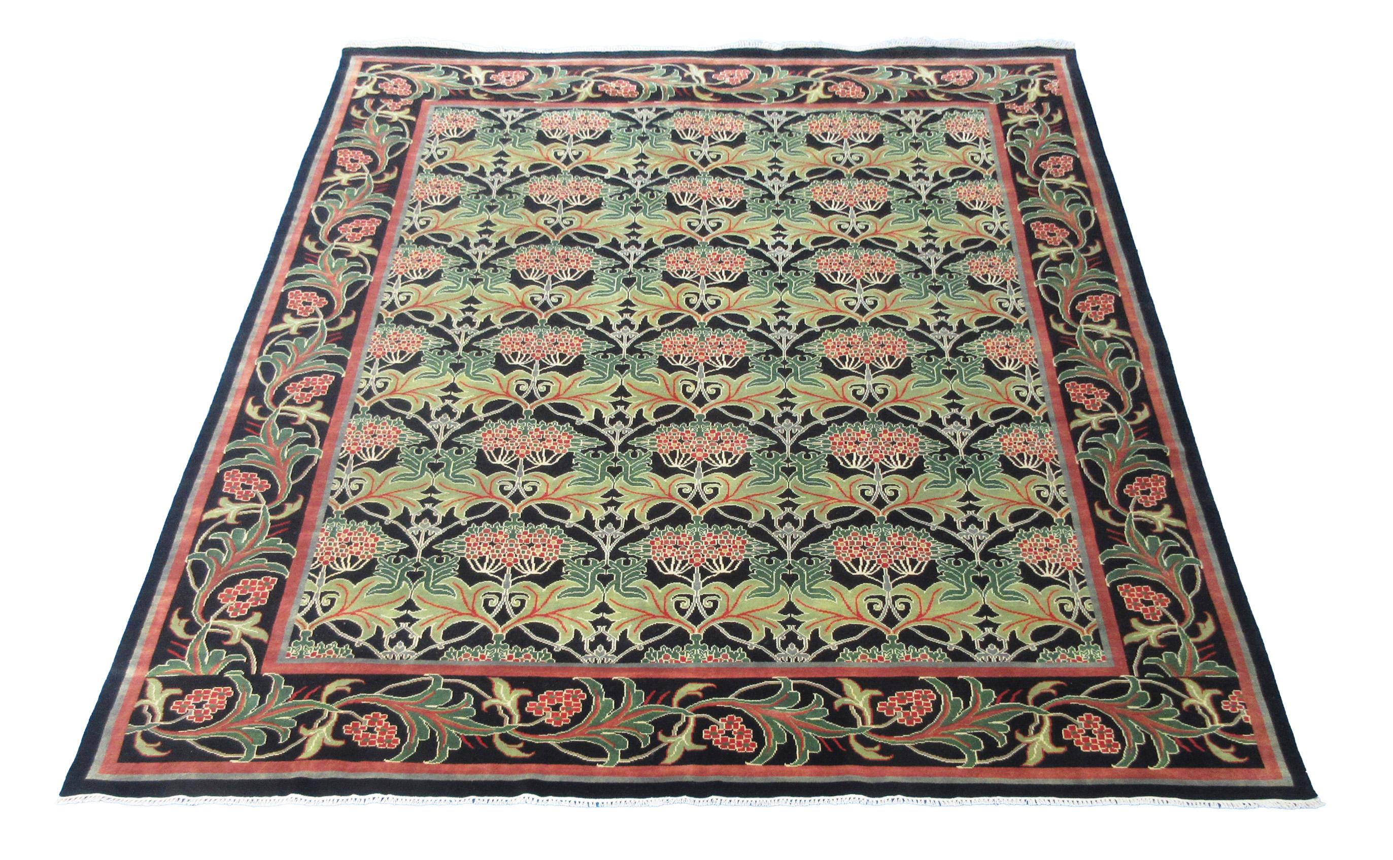 Kunst & Handwerk Teppich (Indisch) im Angebot