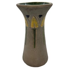 Art & Crafts Roseville Mostique Art Pottery Vase, circa 1930s