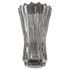 Vase aus Kunstkristallglas, Crystalex Novy Bor, 1970er Jahre.