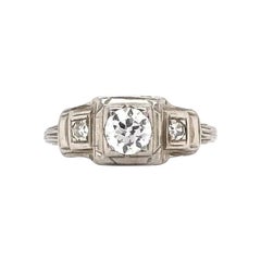 Art Deco 0.33 Carat Diamond Ring