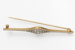 Art Deco 0.40ct diamond brooch, Western Europe, first half of the 20th cent.