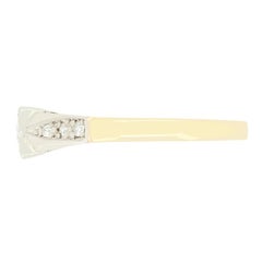 Art Deco 0.40ct Diamond Solitaire Ring, c.1930s
