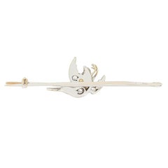 Art Deco 0.47ct Diamond Bird Brooch, c.1920s
