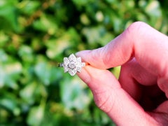 Art Deco 0,50ct Diamant-Cocktailring, 14k Gelbgold, CIRCA 1930