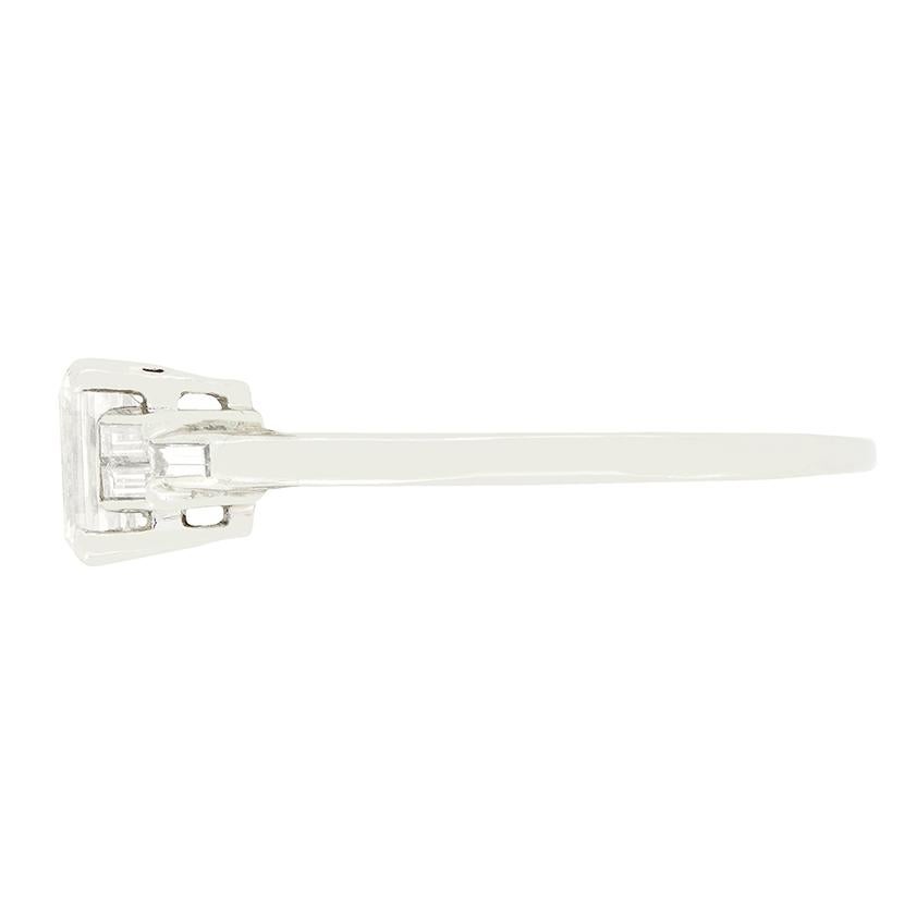 Taille vieille Europe Bague solitaire Art déco avec diamants de 0,60 carat, c. 1920 en vente