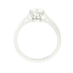 Art Deco 0.70ct Diamond Solitaire, c.1920s