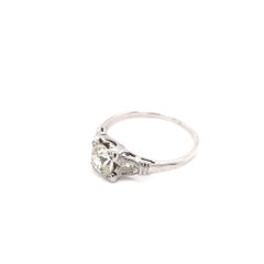 Art Deco 0.75 Carat Diamond Solitaire Style Ring