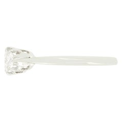 Art Deco 0.80ct Diamond Trilogy Ring, c.1920s