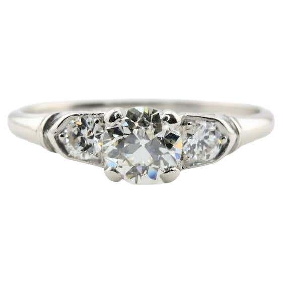 SALE! Art Deco 1.43 CTW Diamond and French Cut Sapphire Target ...