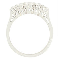 Art Deco 0.95ct Diamond Five Stone Ring, c.1920s