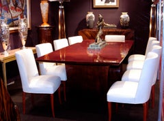 Art Deco 10 Chairs (Restoration at the client's choice)