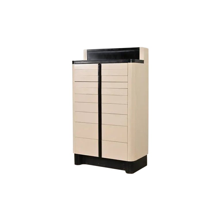 Art Deco 10-Drawer Dental Cabinet by American Cabinet Co., Circa 1930s For Sale