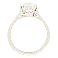 Art Deco 1.00ct Diamond Solitaire Ring, c.1920s
