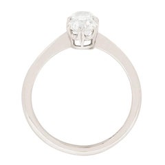 Art Deco 1.00 Carat Diamond Two-Stone Ring, circa 1920s