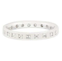 Art Deco 1.05ct Diamond Full Eternity Ring, c.1930s