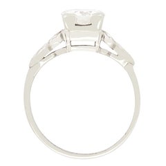 Art Deco 1.05ct Diamond Solitaire Ring, c.1930s