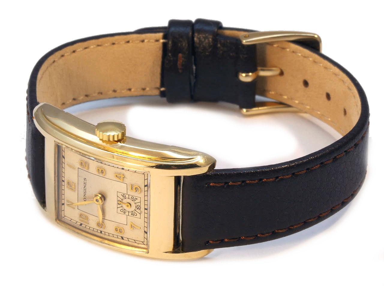 Art Deco 10k Gold Filled Longines Gentleman’s Wrist Watch, Serviced, c1937 3