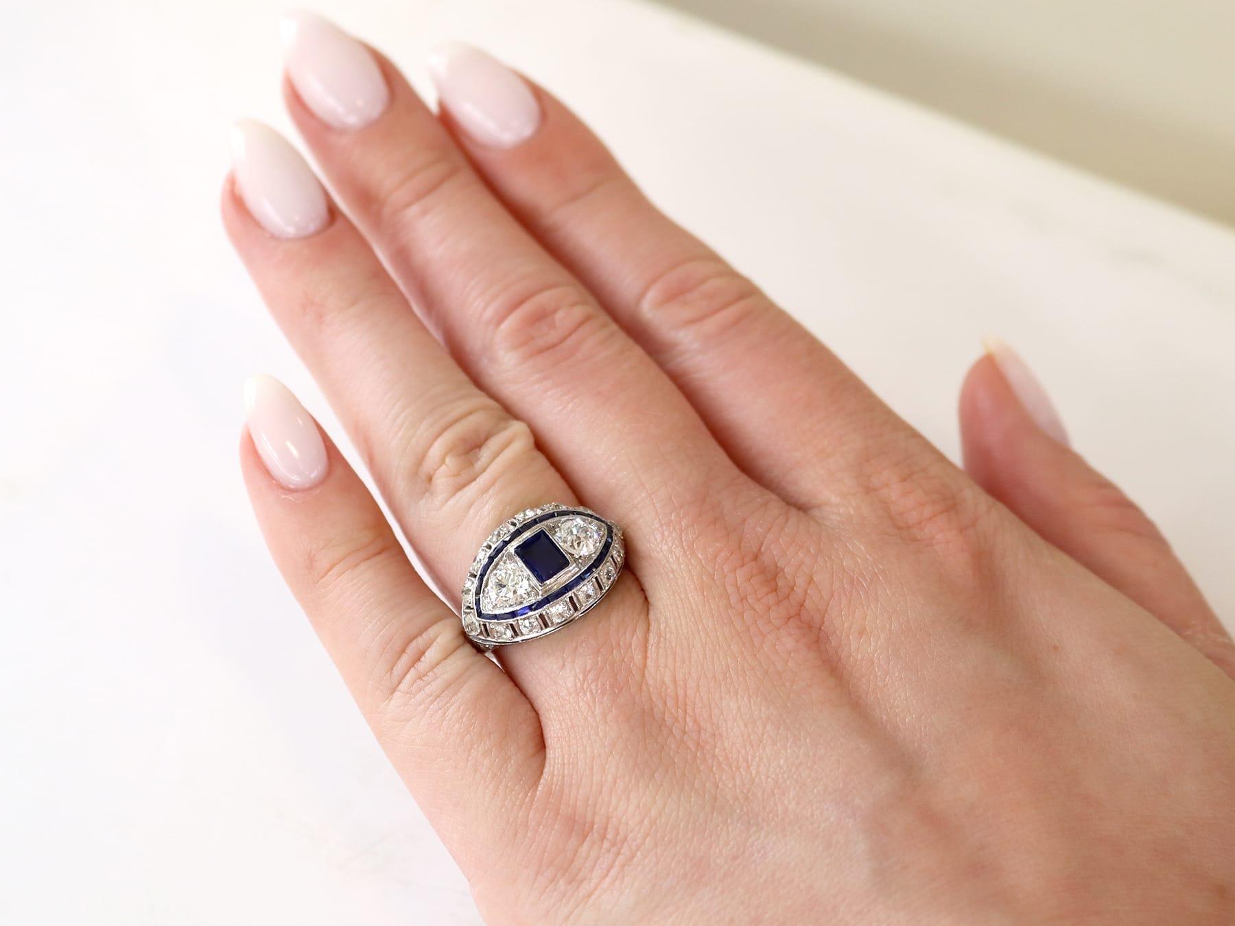 blue sapphire gemstone